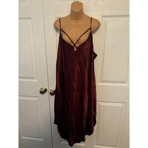 August Max Woman Nightgown Slip Dress Plus Size 1X